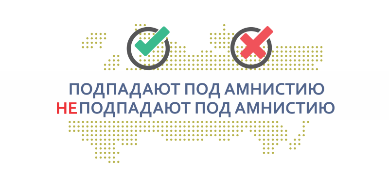Категории граждан Молдовы, попадающие под амнистию со стороны Российской Федерации в 2019 году
